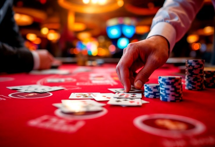 kerang Colok Jitu croupier managing live game with HD camera angles